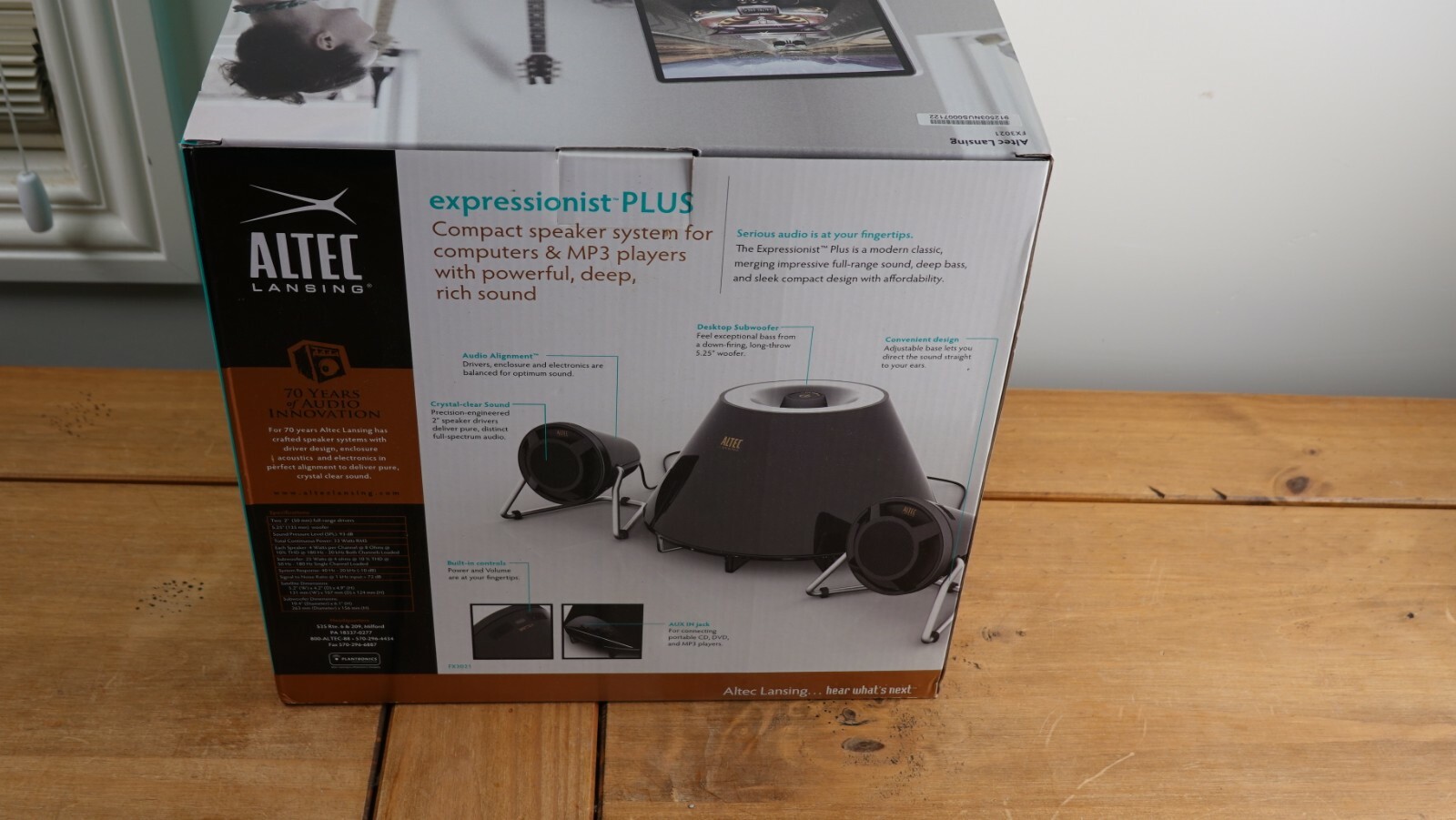 altec lansing alx 2824la powered line array system