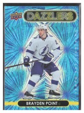 2021-22 Upper Deck #DZ-40 Brayden Point Dazzlers Blue