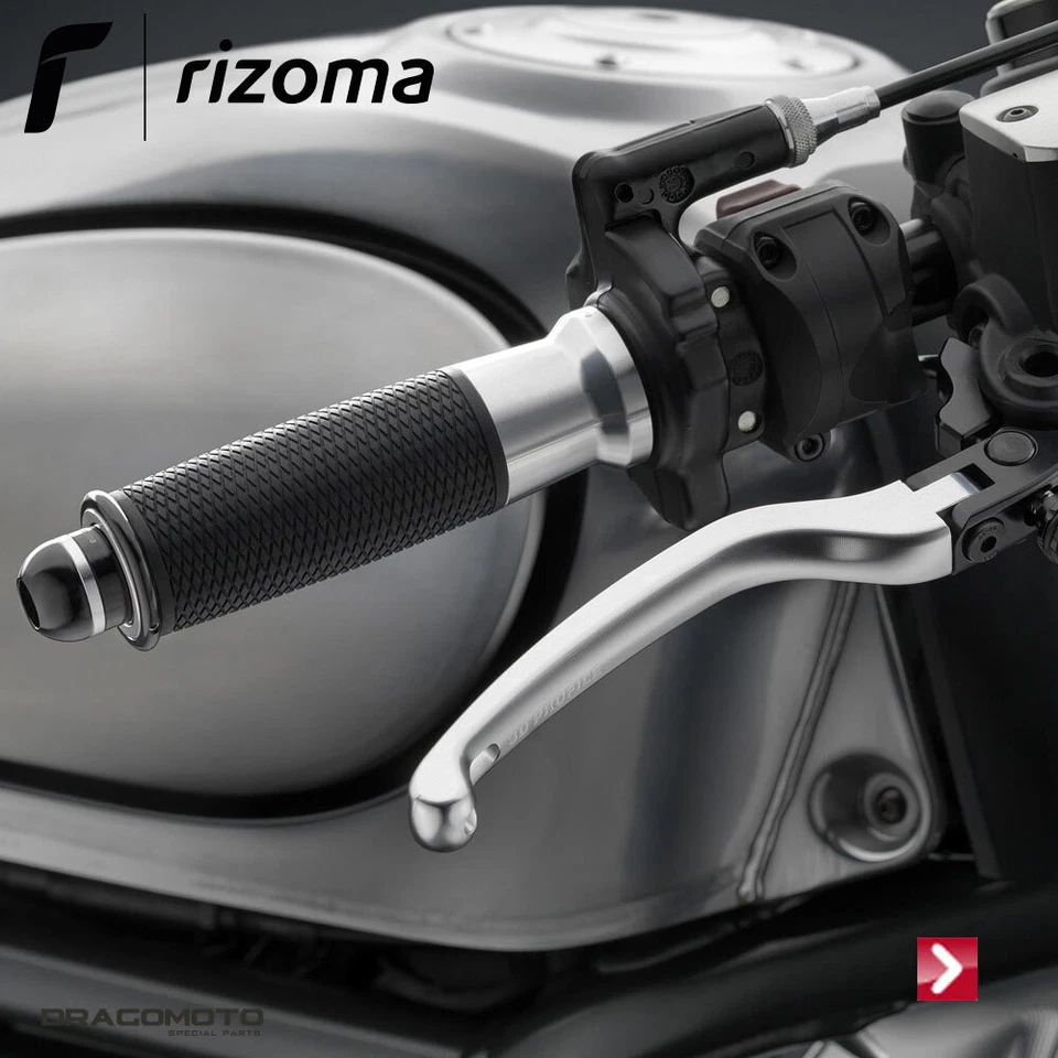 Yamaha YZF R6 2010-2016 Grips Urlo Rizoma GR222A Silver - Image 3 of 4