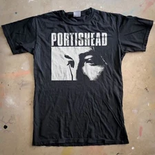 Rare Portishead 90s Shirt Reprint digital T shirt sizes large Men Women