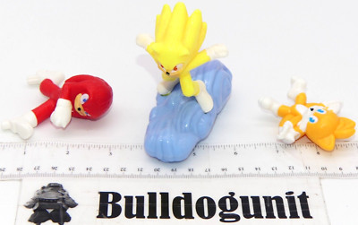 Lot 2022 Sonic 2 # 7 8 Super Tails Knuckles Figure McDonalds Happy Meal Toy