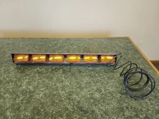 Federal Signal Signal Amber Light Model SMLED6, 12VDC, 31.5", 6 Head