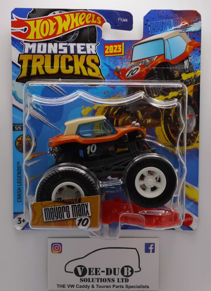Hot Wheels Monster Trucks Meyers Manx VW Beach Buggy Hotwheels 2023 NEW HKM40