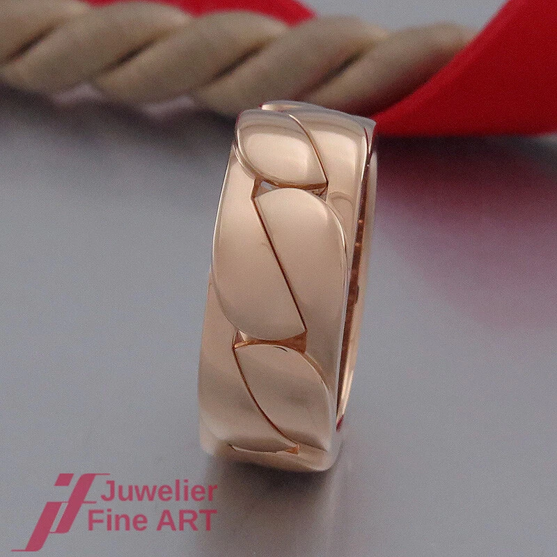 CARTIER Ring - La Dona Kollektion- ohne Besatz - 18K/750 Gelbgold- Panzer-Muster