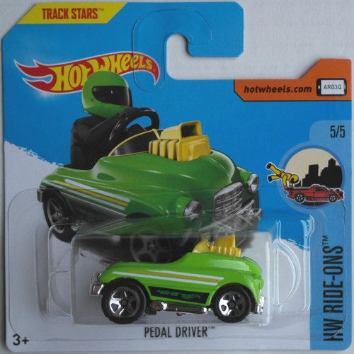 Hot Wheels Pedal Driver / Pedal Car Green New / Original Packaging eBay