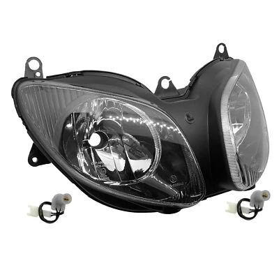 MF4649 Phare Avant Fond Noir Pour Yamaha TMax 500 De 2001 À 2007 - Photo 1/4