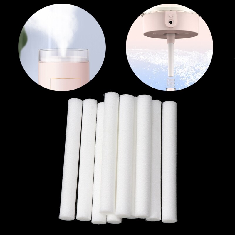 10pcs Humidifier Sticks Cotton Filter Sticks for Portable Personal