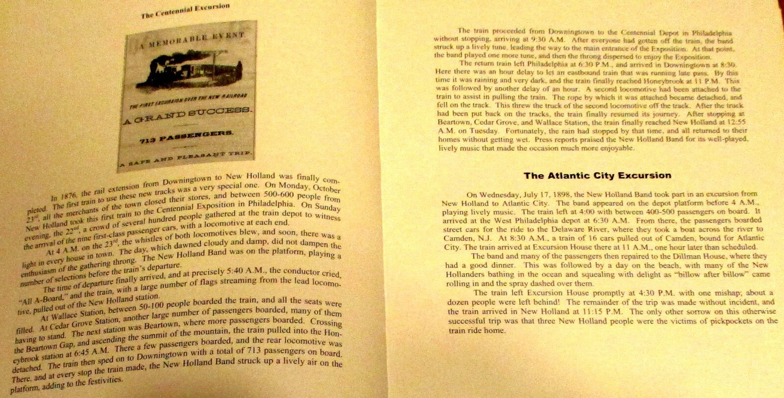 2006 Serenades, Parades and Concerts by William H. Rehrig SIGNED Hardcover Book