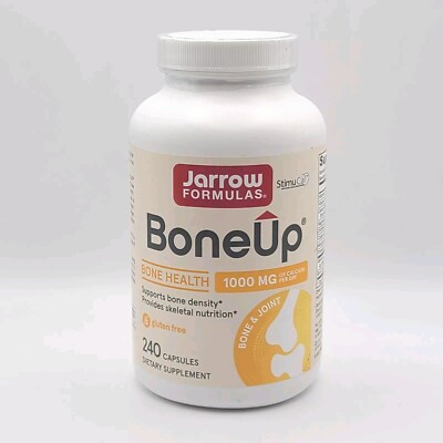 Jarrow Formulas Bone Up 1000mg Bone + Joint Health Formula 240 Capsules SEALED