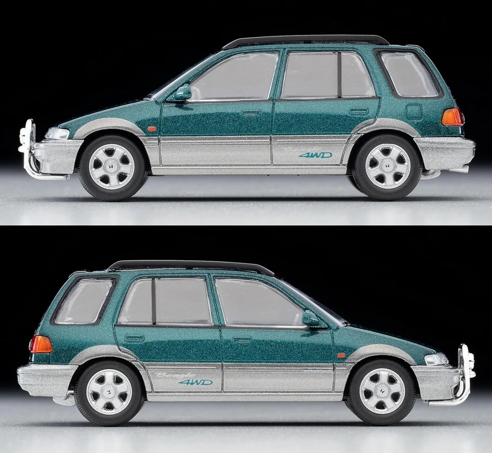 Tomica Vintage Honda Civic Shuttle Beagle Metal Diecast Car Mode 1/64 l LV-N293b - Image 3 of 4