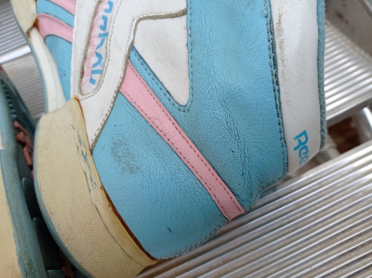VINTAGE REEBOK POP TOPS WMNS SZ 7,5 (38,5) HITOPS BASKETBALL
