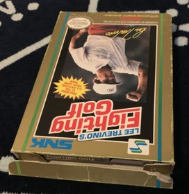 Lee Trevino's Fighting Golf NES Nintendo CIB Complete In Box