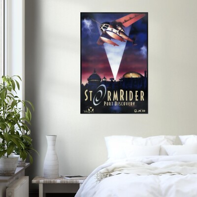 Disney Sea - Tokyo Disneyland Attraction Poster - Stormrider | eBay