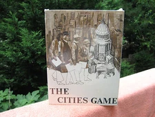 Vintage 1970 "The Cities Game" By Dynamic Designs Ind.~NOS~ Factory Sealed!