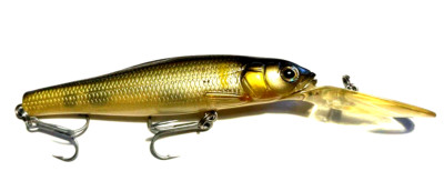 Megabass Live-X Leviathan Wobbler, Crankbait, Kunstköder, 9 cm, Suspending