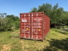 Used 20' Dry Van Steel Storage Container Shipping Cargo Conex Seabox Savannah 