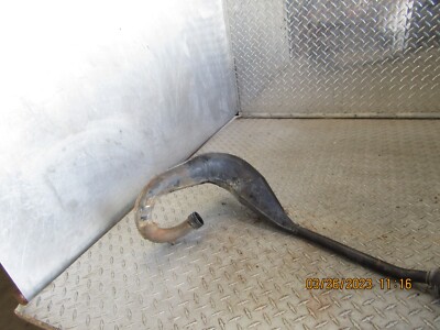Kawasaki KX60 Exhaust Header Pipe Silencer Muffler 802 | eBay