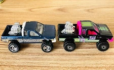 1987 Hot Wheels Nissan Pickup Truck Sand Swarm Baja Mojave Blazer JT Motor Lot
