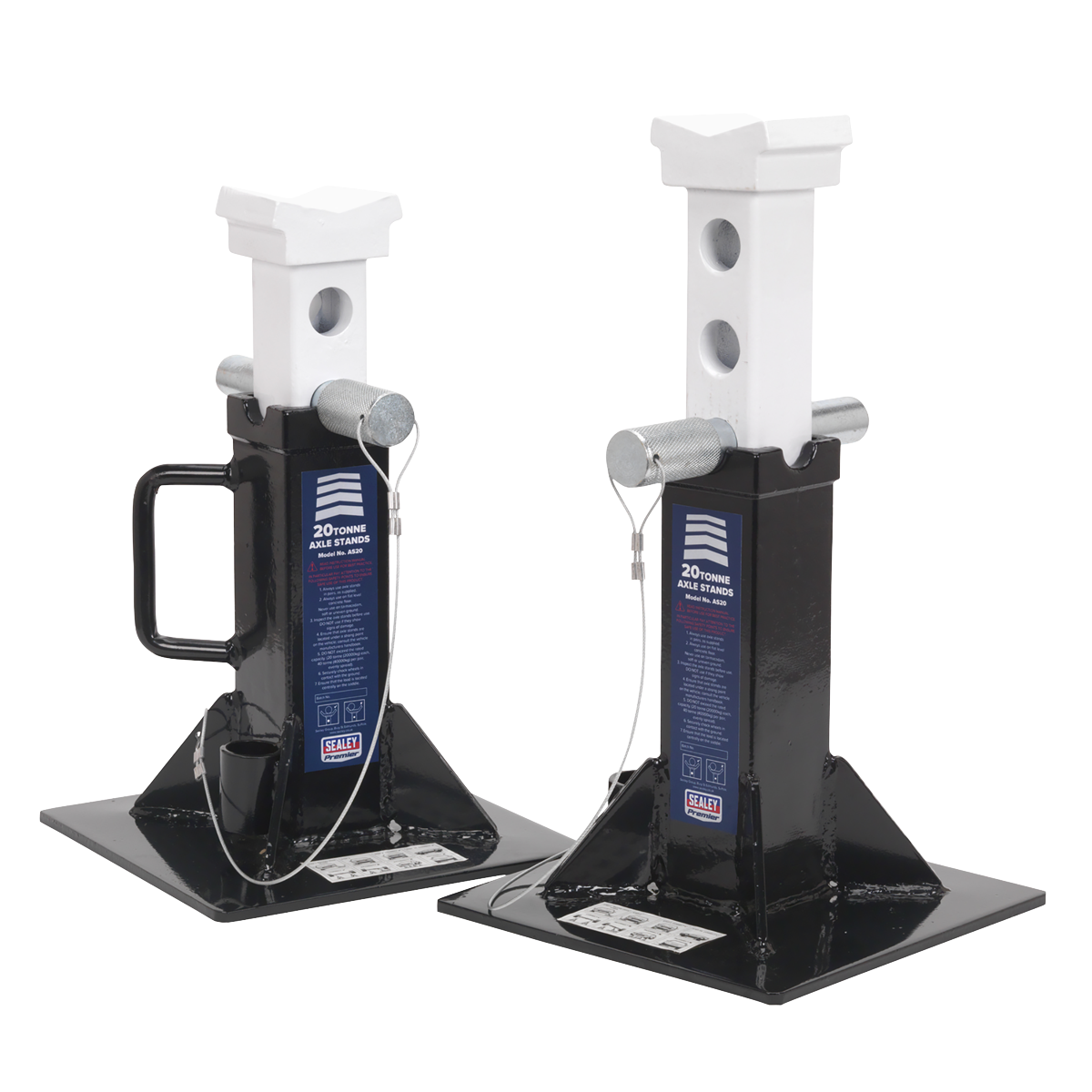 Axle Stands (Pair) 20 Tonne Capacity per Stand