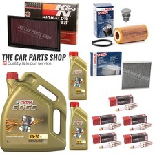 FOR AUDI RS3 2.5 TFSI 8V FULL SERVICE + SPARK PLUGS + K & N AIR PERFORMANCE