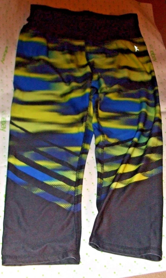 $45 PANTALÓN ACTIVO CINTURA 26-28 DANSKIN NOW DRI-M elástico pequeño 4-6 NIÑAS 20" entrepierna Foto 3 de 4
