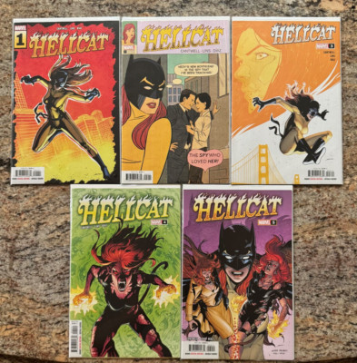 Hellcat #1, #2, #3, #4 & #5 (Marvel Comics May 2023)