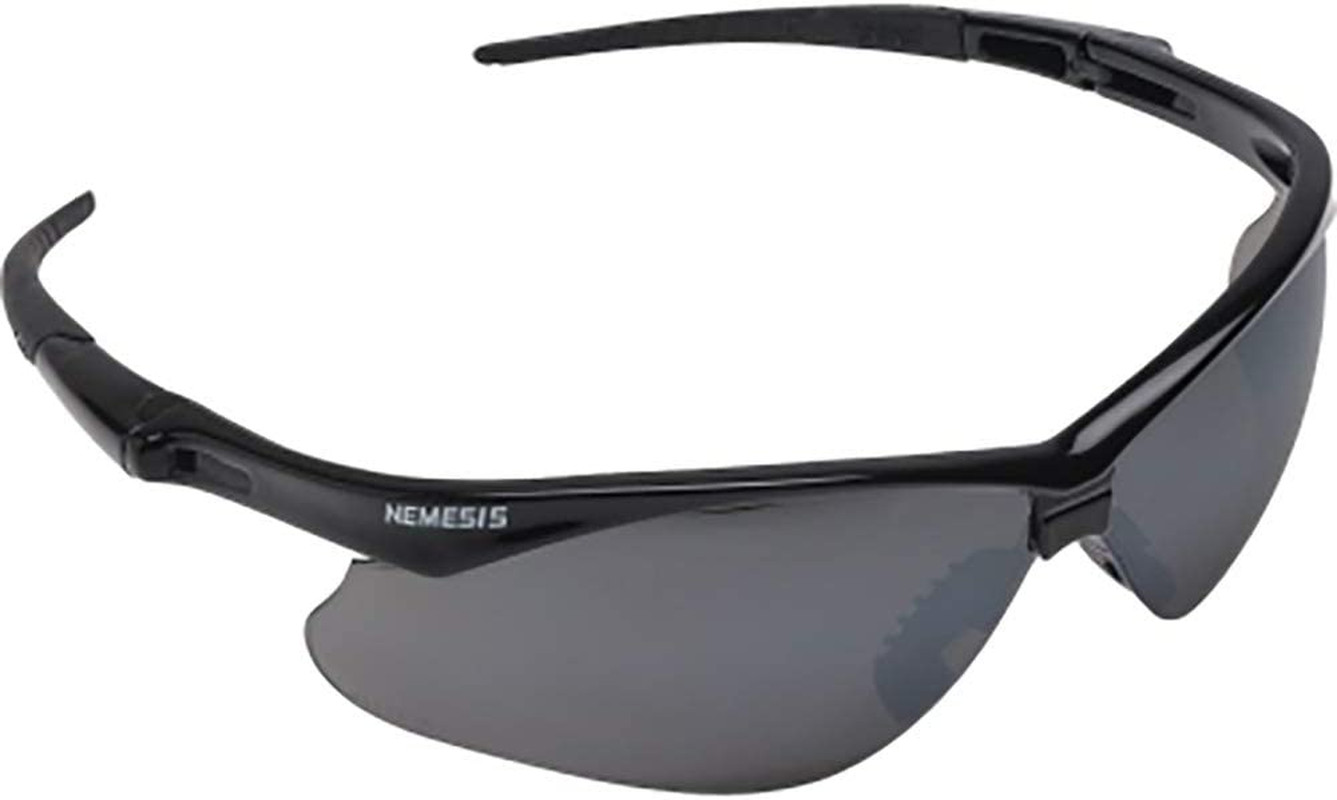 3000356 Nemesis Black Frame Smoke Mirror Lens