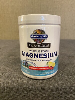 Dr. Formulated Magnesium Powder Raspberry Lemon{14.9 Oz.}