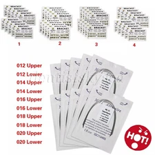 Dental Orthodontic Bracket Braces Roth/MBT 345 Hooks /Super Arch Wire Niti Round