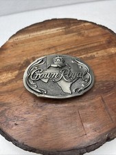 New Never Worn Vintage Silver Crown Royal Liquor Belt Buckle