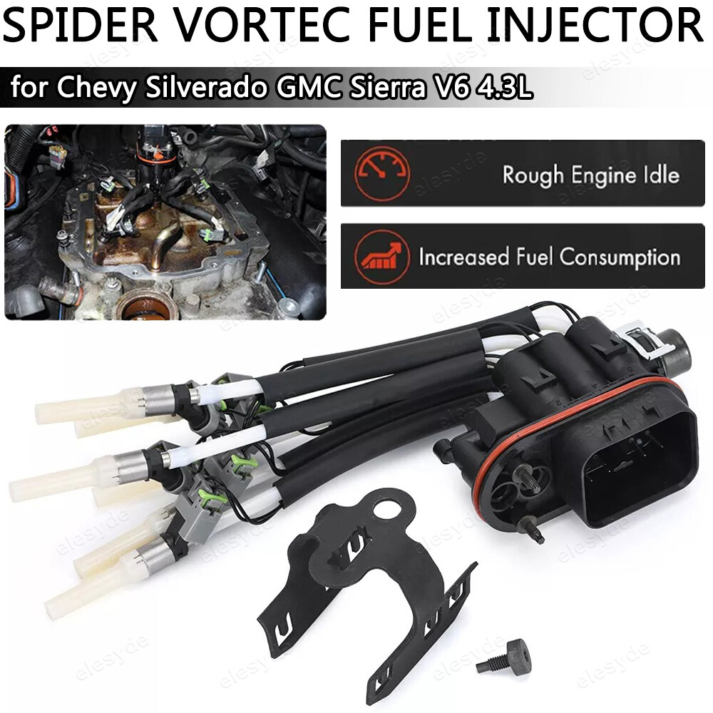 SPIDER VORTEC FUEL INJECTOR 6 CYLINDER 4.3 L FOR 1996-2002 GMC/CHEVY TRUCKS