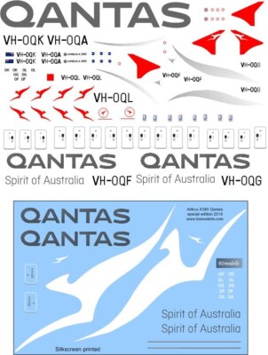 BSmodelle Airbus A380 QANTAS decal 1144