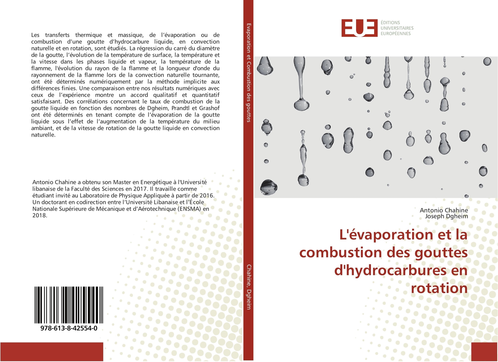 L'évaporation Et La Combustion Des Gouttes D'hydrocarbures En Rotation