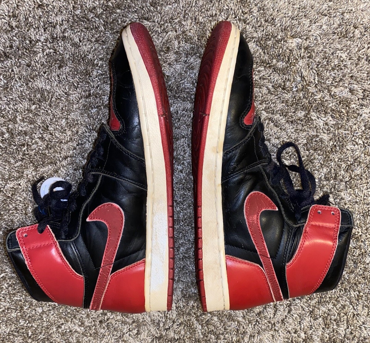 Size 11 - RARE vintage Jordan 1 Retro Bred 1994 | eBay