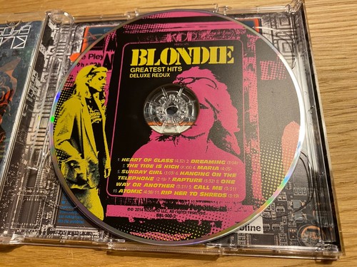 BLONDIE "GREATEST HITS DELUXE REDUX" 2 X CD SET 24 TRACK 2014 NOBLE ID US PRESS* - Picture 11 of 24