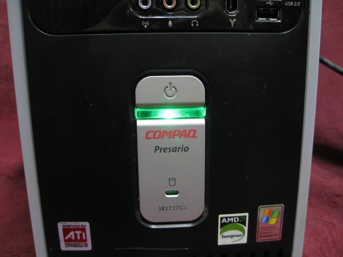 Compaq Presario tower computer PC SR1000 SR1717CL - ATI - AMD