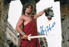 HARRY HAMLIN signed Autogramm 20x30cm CLASH OF THE TITANS in Person autograph