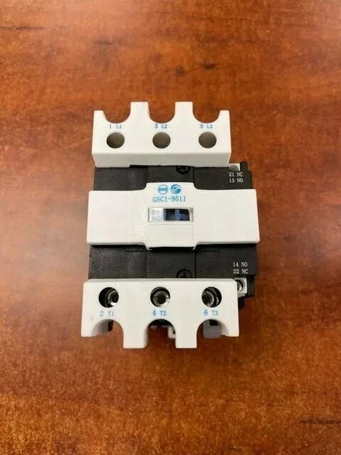 GSC1-9511 CONTACTOR DE 3 POLOS TIANSHUI (LC1-D9511) -1 Nº/1 NC AUX CONTACT-UL LISTADO Foto 2 de 4