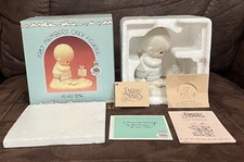 Precious Moments " IN HIS TIME "   PM-872   MEMBERS ONLY FIGURINE  1987