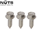 FLANGED HEXAGON HEAD SELF TAPPING SCREWS ZINC PLATED HEX No.6,8,10,12,14