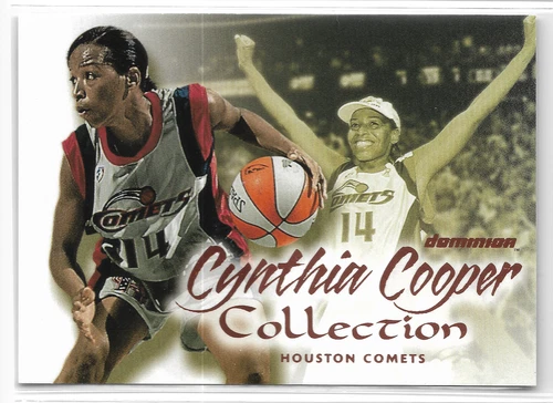 2000 SkyBox Dominion WNBA The Cooper Collection #CC3 Cynthia Cooper Comets