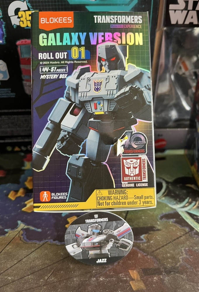 Blokees Transformers Galaxy version 1 Jazz Unassembled ￼
