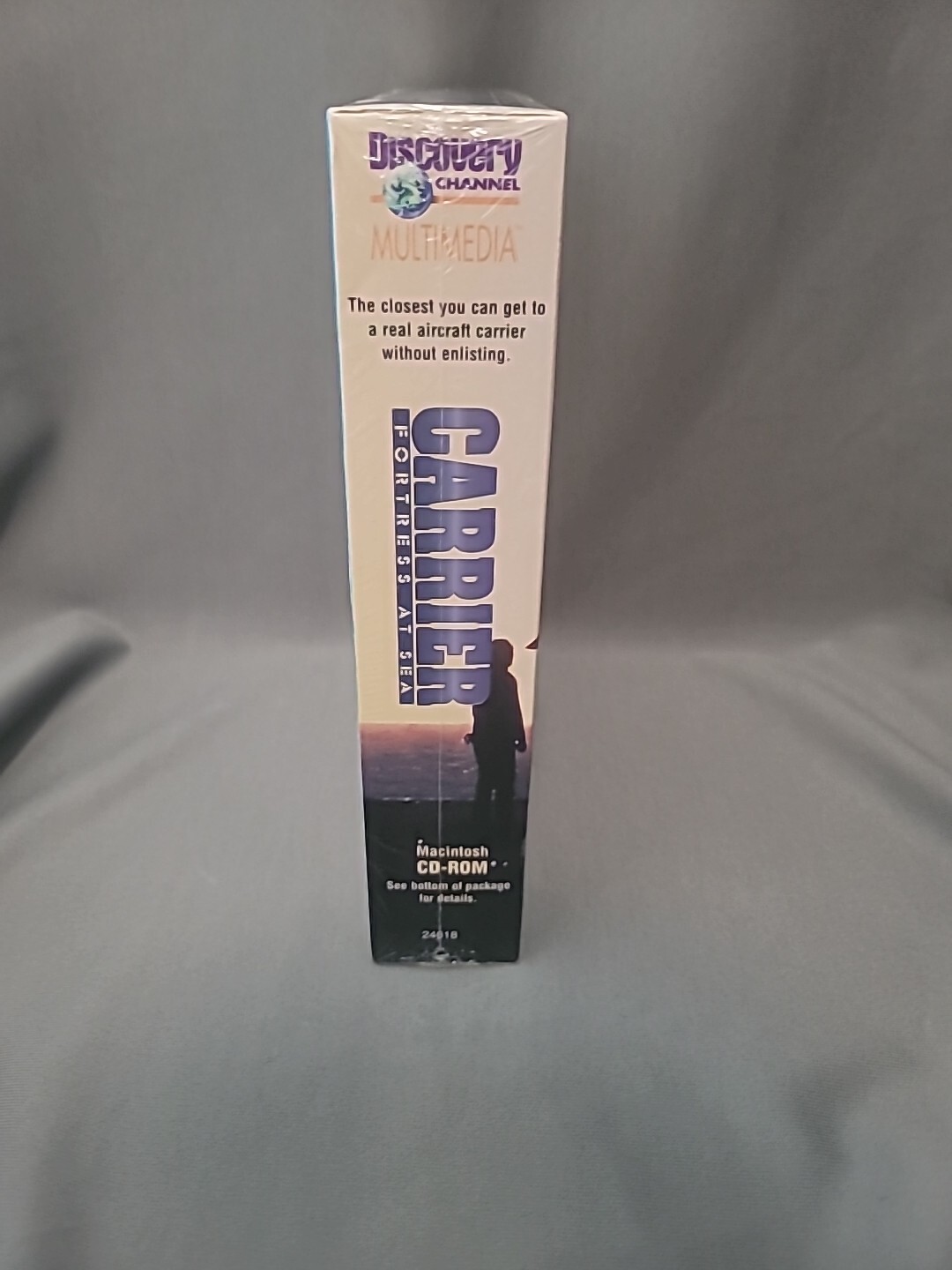 NEW Carrier Fortress at Sea PC Big Box Aircraft Carrier SIM Discovery Channel