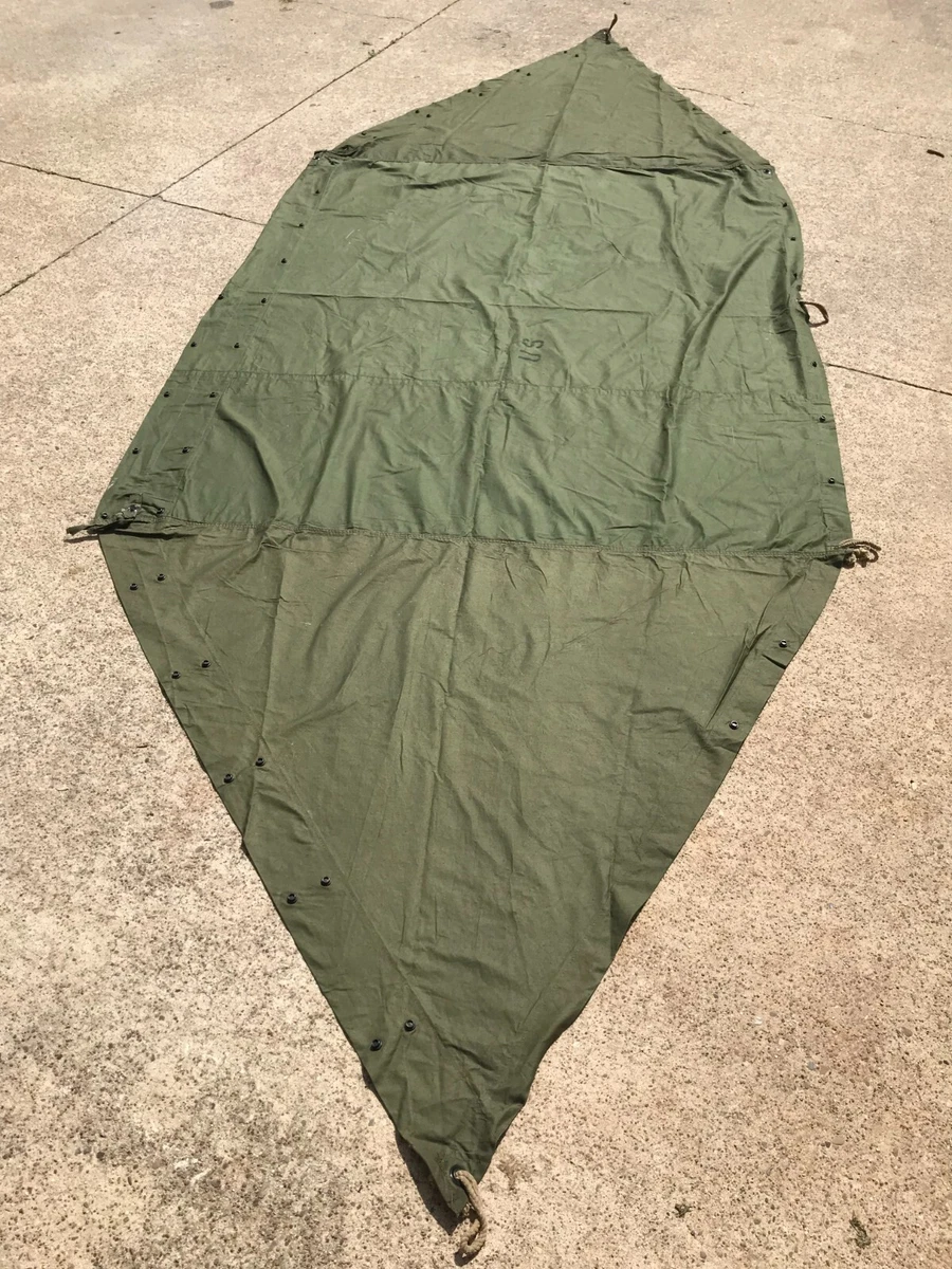 Shelter Half In Original Vietnam War Personal & Field Gear for
