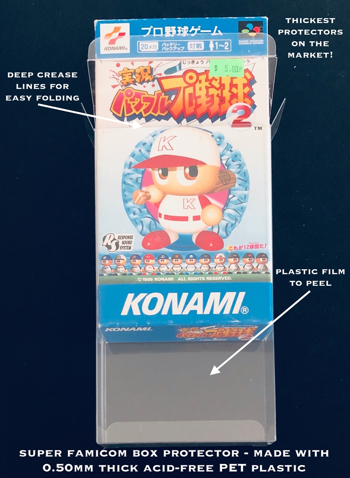 plastic crease protectors