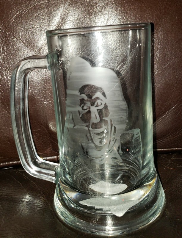 Wizard of Oz- Scarecrow- Heavyweight  Etched 14 oz Mug- New