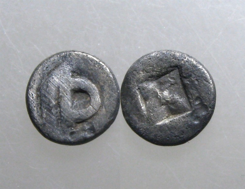 SILVER MASA OF SUMATRA_______"Sansdalwood Flower Coin"_______12th-13th Century