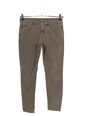 CLOSED Pantalon taille basse Dames Pantalon T EU 38 gris clair style décontracté - Photo 1/4