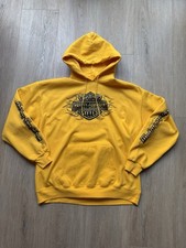 Y2K Harley Davidson San Diego yellow hoodie