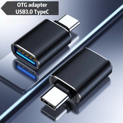 USB-C 3.1 Male to USB A Female Adapter Converter OTG Type C Android iOS 2-Pack